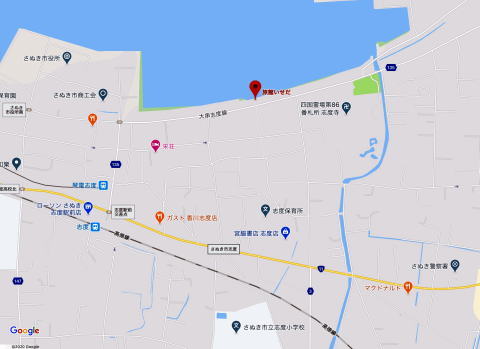 いせだ旅館の周辺地図